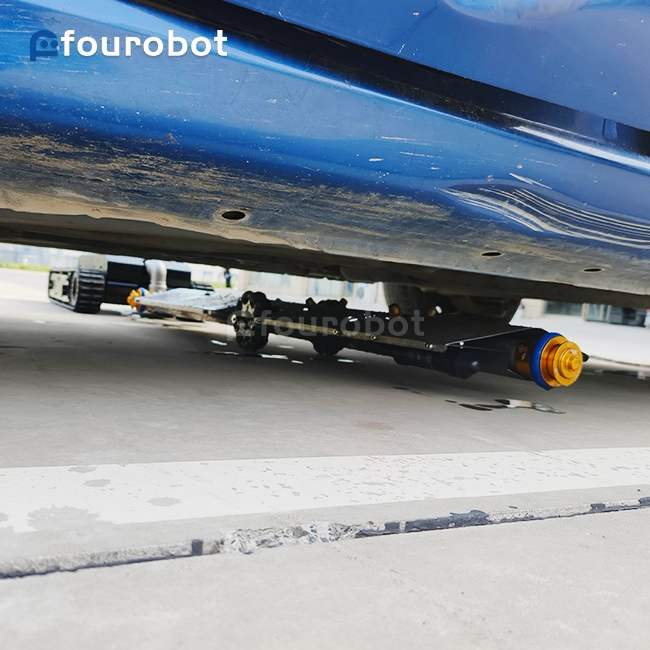 EV Fire Robot that can access to under the EV car